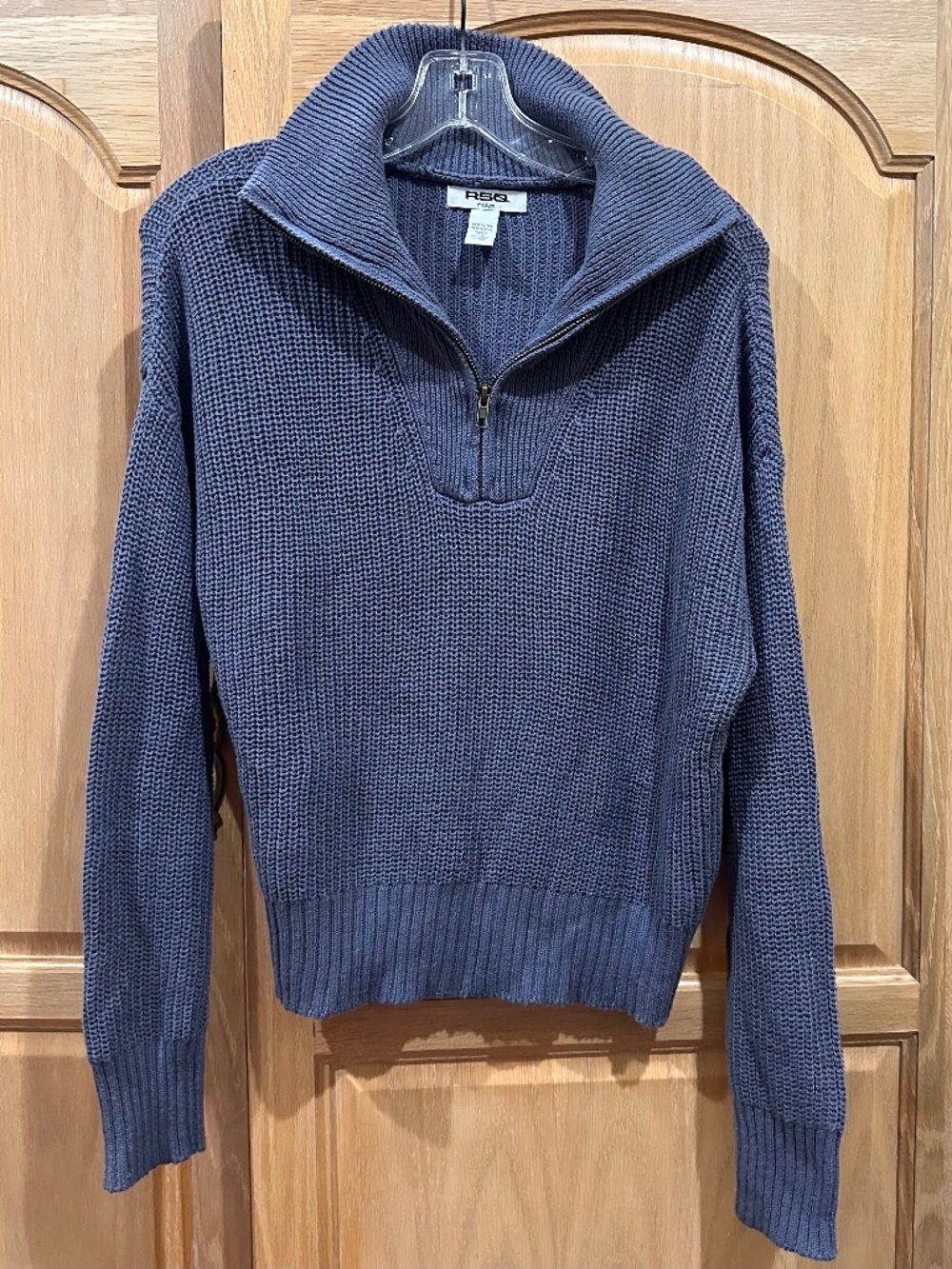 Quarter zip sweater